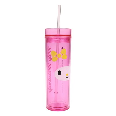 Hello Kitty 16 oz. Slim Acrylic Travel Cup