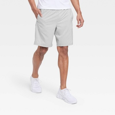 Men's Lined Run Shorts 9 - All In Motion™ Stone S : Target