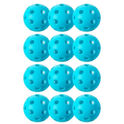 Franklin Sports 12pc X-26 Indoor Pickleballs - Blue