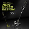 Sun Joe 24-Volt 12-inch Multi-Angle Head Cordless Dual Line String Trimmer Kit with 4.0-Ah Battery and Charger, for Trimming Grass & Edging Flowerbeds - 3 of 4