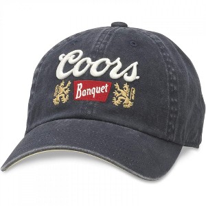 Adult Coors Banquet Underside Brim Logo Snapback Hat - 1 of 3