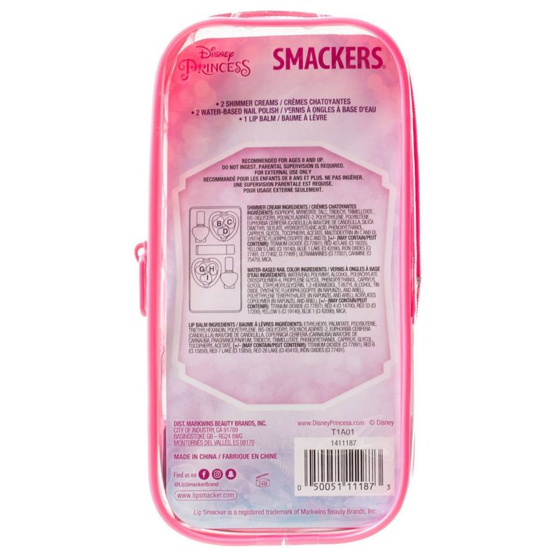 Lip Smacker Pouch Color Cosmetic Set - Princess - 5pc, 5 of 7