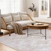 TUYOHW Nordic Style 8x10FT Carpet,Anti-Stain Polyester Silent Rug for Large Living Room & Bedroom,Easy to Clean - 3 of 4