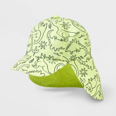 Image of Baby Boys' Dinosaur Baseball Hat - Cat & Jack™ Green 0-6M