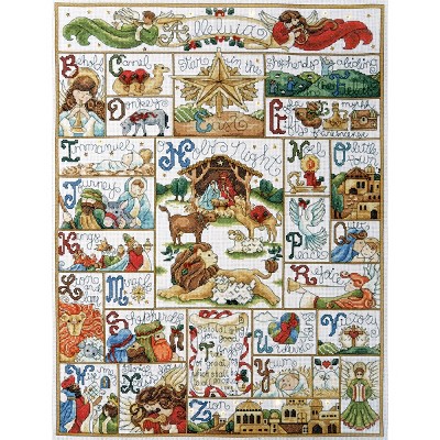 Design Works Counted Cross Stitch Kit 16"X21"-Oh Holy Night (14 Count)