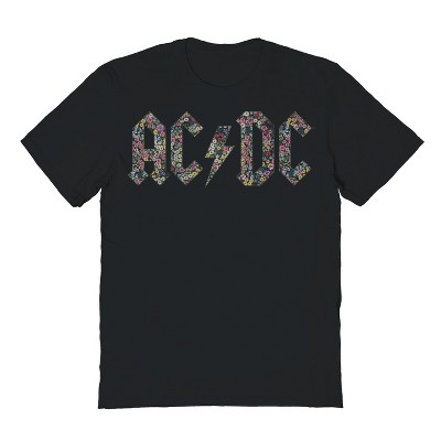 Acdc Men's Ac Ditsy Fill Short Sleeve Graphic Cotton T-Shirt