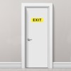 Unique Bargains Acrylic Self-Adhesive Decor Hotel Self Adhesive Exit Sign - 4 of 4