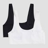 Hanes Girls' 2pk Bonded Comfort Bra - 3 of 3