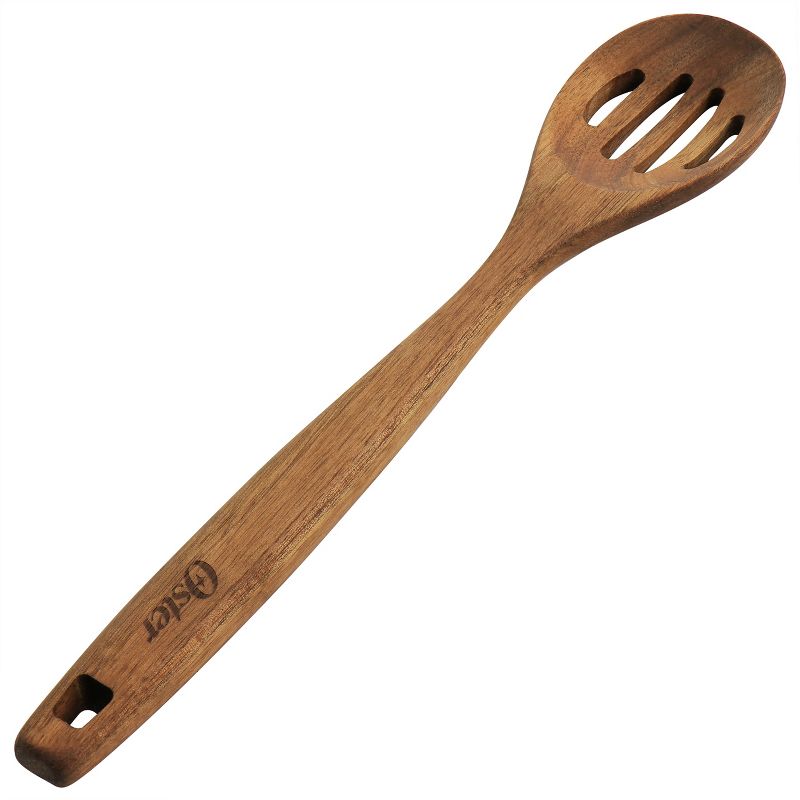 Oster Acacia Wood Slotted Spoon Cooking Utensil, 1 of 7