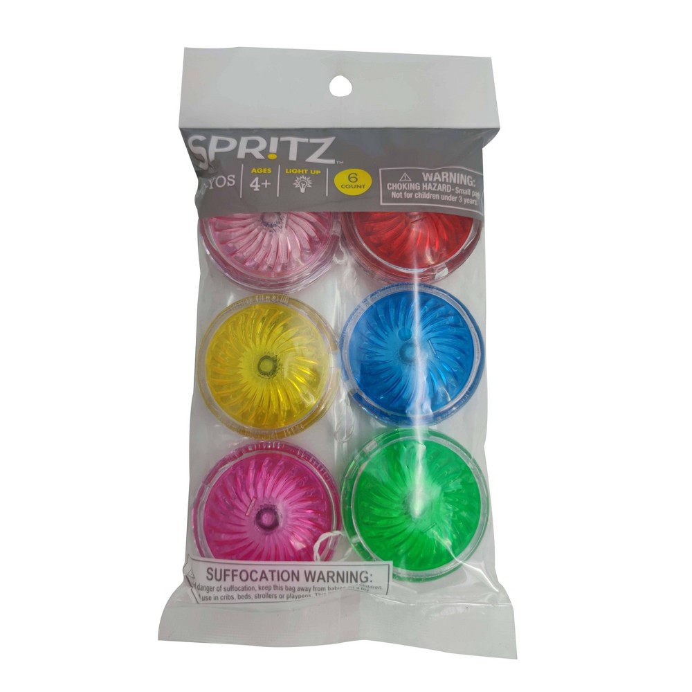 Photos - Other Toys 6ct Light Up Yo-Yo - Spritz™
