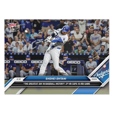 Topps MLB 2024 TOPPS NOW Card 723 Greatest Day in Baseball | Shohei Ohtani