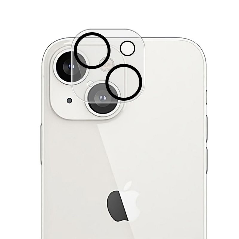 Reiko Clear Camera Protector for iPhone 13 Mini - Clear, 4 of 5