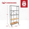 Origami RPR Series Slim Steel Pantry Rack - 3 of 4