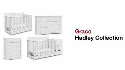 Pebble Gray 5-in-1 Convertible Crib with Storage Drawer