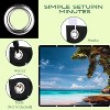 Outdoor Projector Screen 150 inch, Washable Projector Screen 16:9 Foldable Anti-Crease Portable Projector Movies Screen for Home - 4 of 4