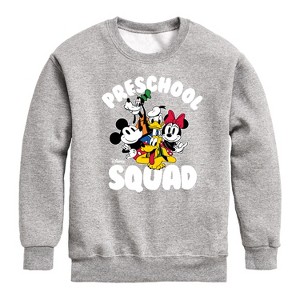 Boys' - Disney - Preschool Squad Graphic Long Sleeve Fleece Sweatshirt - 1 of 4