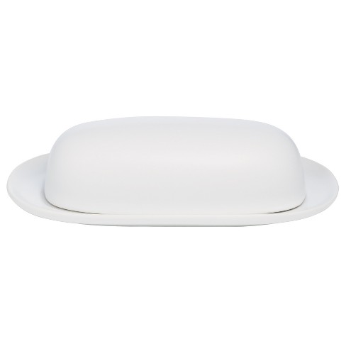 Butter Dish Porcelain White - Threshold™ : Target