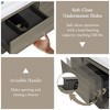 Whisen Floating Wall-Mounted Bathroom Vanity with Resin Sink, Water-Resistant Timber Cabinets and Drawers - 4 of 4