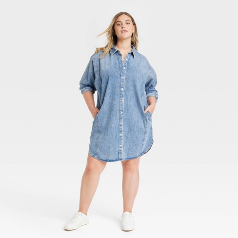 The Best TShirt Dress That's Flattering & Comfy - an indigo day