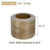 Unique Bargains Waterproof Wear-resistant PVC Material Wood Grain Tape - 2 of 4