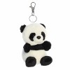 Aurora Mini Bamboo Panda Palm Pals Adorable Clip-On White 4" - 2 of 4
