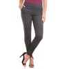 Rekucci Women’s Pull-On Skinny Work Pants – Tummy Control, Stretch Legging Fit with Zip Pockets for Office & Casual - 2 of 4