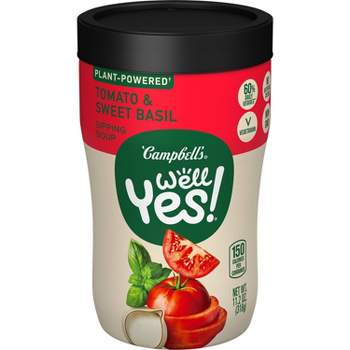Campbell's Well Yes! Tomato & Sweet Basil Microwavable Sipping Soup - 11.2oz