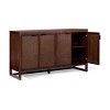 Teamson Home Hatteras Sideboard Cabinet with 4 Rattan Inlay Doors and Adjustable Shelf - 2 of 4