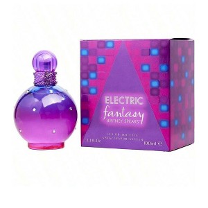 Electric Fantasy Britney Spears By Britney Spears Women Jasmine, Heliotrope, Ambroxan, Passionfruit, Pink Pepper Edt Spray 3.3 Oz - 1 of 1