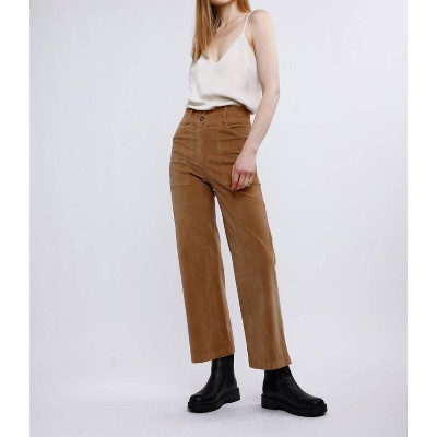 Women's Aria Hi-Waist Pants - Self Contrast