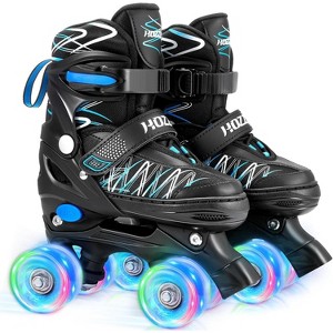 Mshliw Adjustable Light Up Roller Skates for Kids - 1 of 4