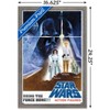 Trends International Star Wars: New Vintage - Bring The Force Home Framed Wall Poster Prints - 3 of 4