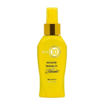 It's a 10 Miracle Leave-In For Blondes Conditioner - 4 fl oz