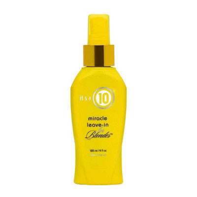 It's a 10 Miracle Leave-In For Blondes Conditioner - 4 fl oz