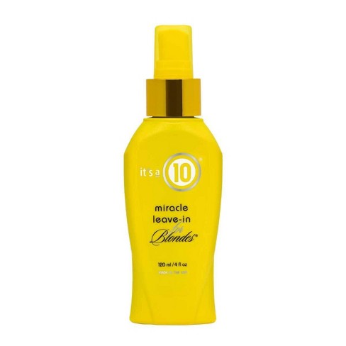 It's a 10 Haircare Miracle Leave-In Product, 4 fl. oz.