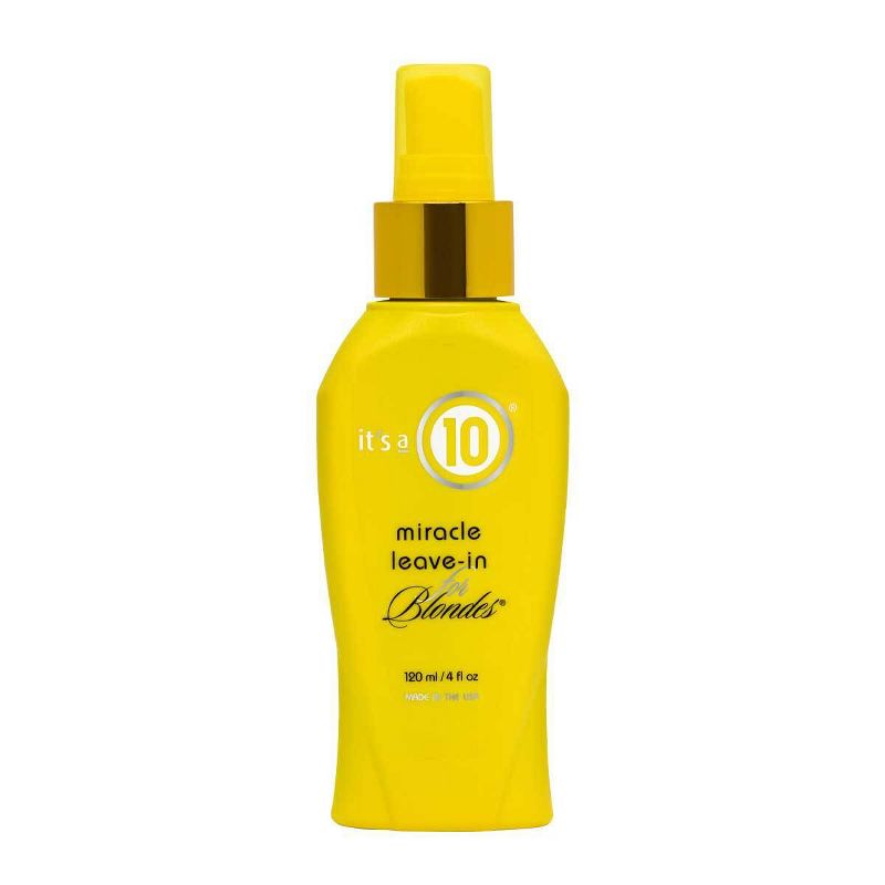 It&#39;s a 10 Miracle Leave-In For Blondes Conditioner - 4 fl oz, 1 of 8