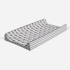 Bacati - Elephants White/Gray Mini Elephants Changing Pad Cover - 2 of 4