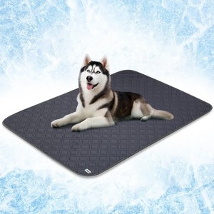 PetAmi Waterproof Cooling Blanket Mat for Dog Cat Pet, Anti Slip Indoor Cool Pad, Q-MAX Sofa Couch Bed Crate Cover - 1 of 4