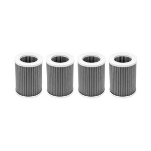 Nispira PEPERSFIL Purezone Replacement Filters For Car Air purifier Pure Enrichment Air Purifier Mini Portable (PEPERSAP) HEPA Activated Carbon, 4 Pk - 1 of 4