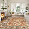 Washable Area Rug for Living Room, Non-Slip Large Oriental Rug for Bedroom, Dining Room, Kitchen, Stain Resistant Soft Floor Carpet - 2 of 4