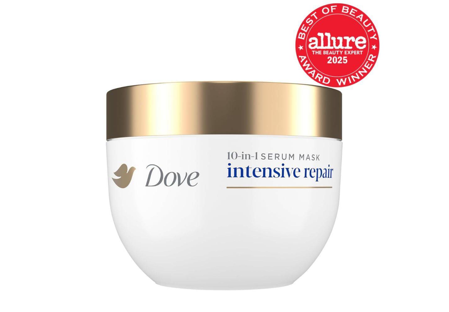 Маска-сыворотка для волос 10-в-1 Dove Beauty Intensive Repair, 9.2 oz — фото 2