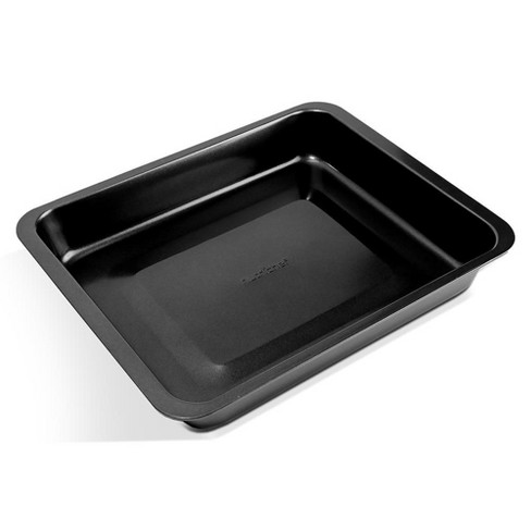 NutriChef Non-Stick Loaf Pan - Deluxe Nonstick Gray Coating Inside and  Outside with Red Silicone Handles