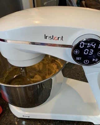  Instant Pot Instant Stand Mixer Pro,600W 10-Speed Electric Mixer  with Digital Interface,7.4-Qt Stainless Steel Bowl,Dishwasher Safe  Whisk,Dough Hook and Mixing Paddle,Pearl : Everything Else