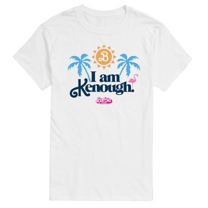 Men's - Barbie - I Am Kenough Palm Trees Short Sleeve Graphic T-Shirt - 1 of 4