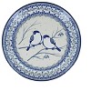 Blue Rose Polish Pottery Ceramika Artystyczna Dessert Plate - 2 of 2