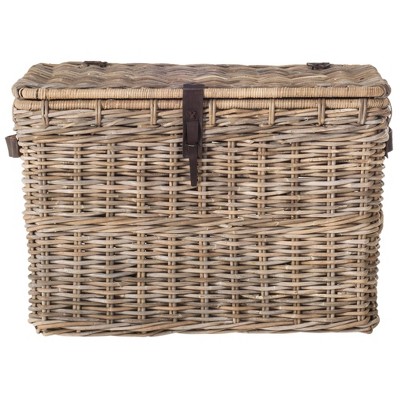 wicker storage chest target