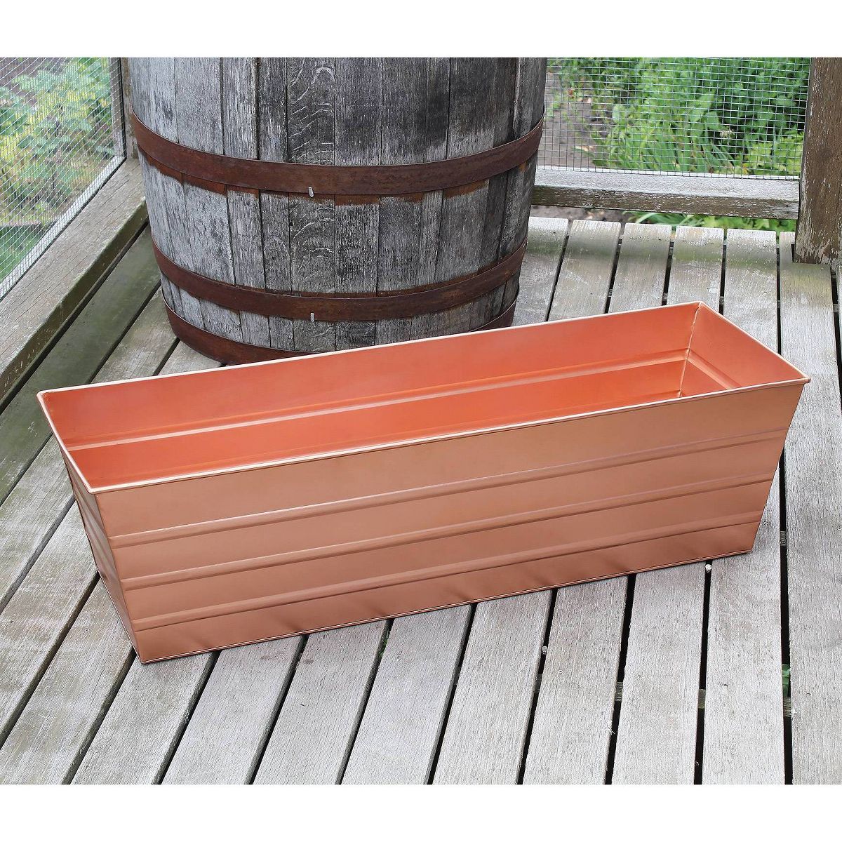 Galvanized Steel Flower Box - ACHLA Designs - thumbnail 9