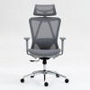 Ergonomic Office Chair with Breathable Mesh Back and 3D Armrests, Adjustable  360° Swivel Task Chair for Office or Study – The Pop Home - 3 of 4