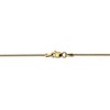 Black Bow Jewelry 1.2mm, 14k Yellow Gold, Solid Parisian Wheat Chain Necklace - 4 of 4