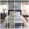 8Pcs Comforter Set, Farmhouse Bedding Set, Cotton Bed Comforter - 4 of 4